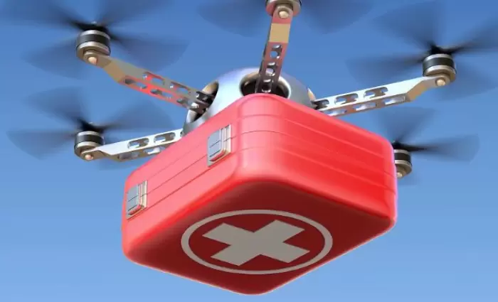 Εταιρία θα μεταφέρει αίμα, φάρμακα και ιατρικό εξοπλισμό με drones