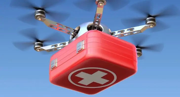 Εταιρία θα μεταφέρει αίμα, φάρμακα και ιατρικό εξοπλισμό με drones