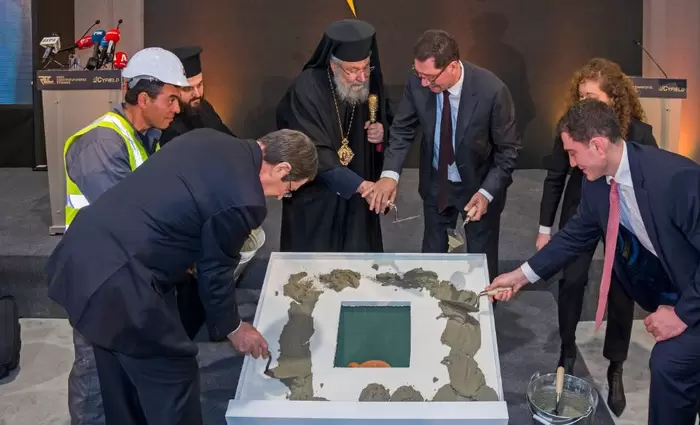 Τοποθετήθηκε ο θεμέλιος λίθος του νέου σταθμού παραγωγής ηλεκτρισμού