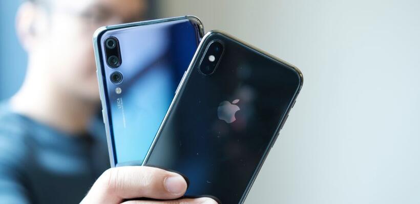 Βουτιά iPhone με άνοδο Huawei