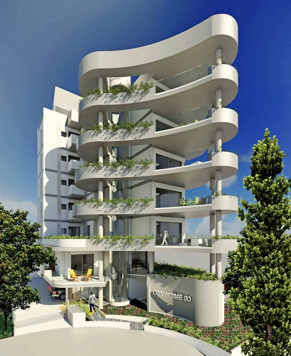 Μοντέρνα πολυκατοικία στη Δασούπολη από τη Cyfield