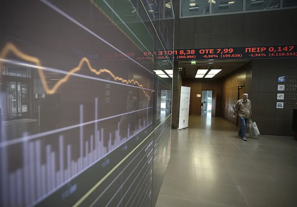 Χρηματιστήριο Αθηνών: Στις 832,44 μονάδες ο Γενικός Δείκτης Τιμών