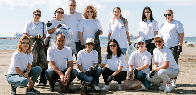 CMA CGM Κύπρου Συμβάλλει για μια Καθαρότερη Λεμεσό την Παγκόσμια Ημέρα Καθαρισμού