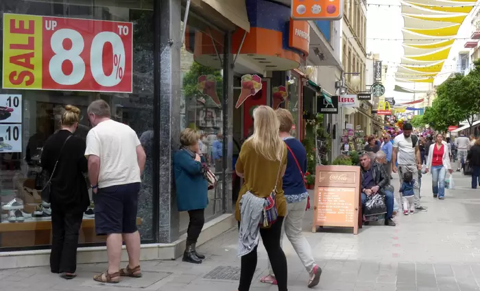 Αυξήθηκε κατά 9,4% το λιανικό εμπόριο τον Απρίλιο στην Κύπρο