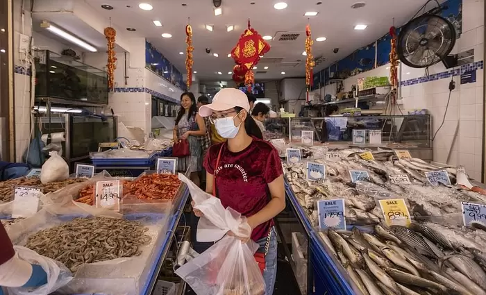 Ξεμένουν από τρόφιμα στην Κίνα λόγω κορωνοϊού (pics)