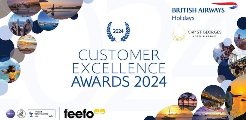 Διεθνής διάκριση για το Cap St Georges Hotel & Resort με το British Airways Holidays Customer Excellence Award 2024