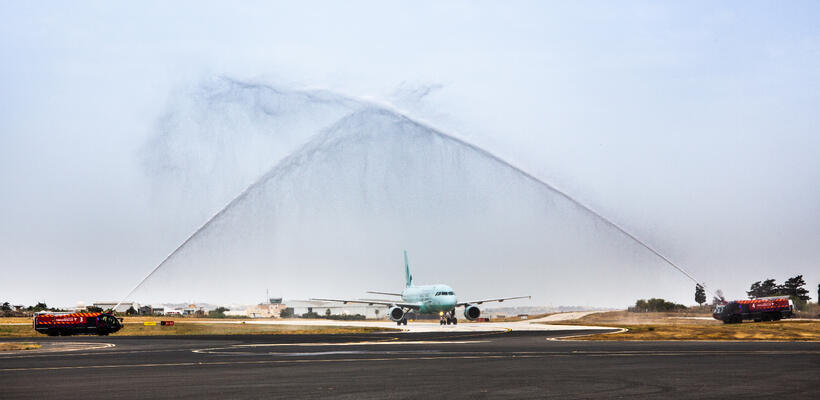 Θερμή υποδοχή της Cyprus Airways στην Μάλτα