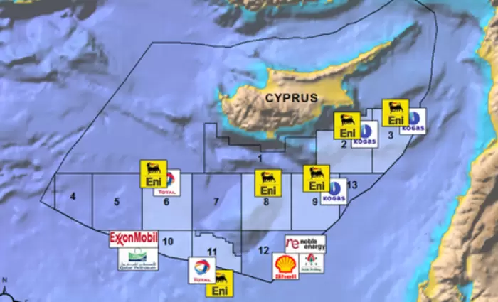 Επιβεβαιώνουν 2,5 τρις κυβικά πόδια φυσικό αέριο στο Οικόπεδο 6