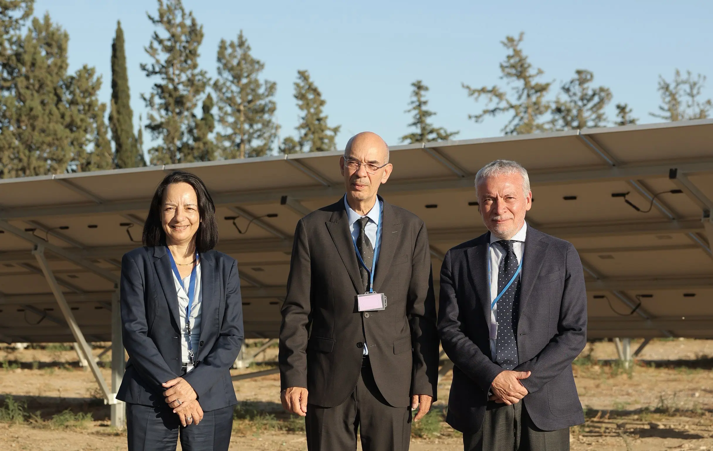 Πάρκο φωτοβολταϊκών στο αεροδρόμιο Λάρνακας εγκαινίασε ο Υπ. Μεταφορών