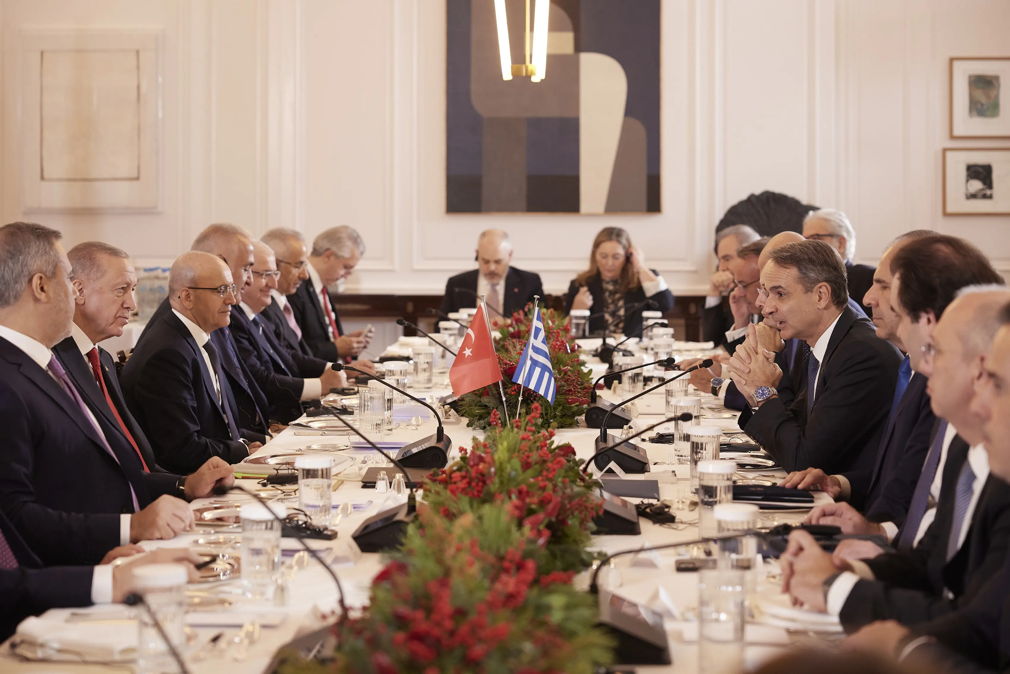 Δεκαπέντε συμφωνίες υπεγράφησαν στο Ανώτατο Συμβούλιο Ελλάδας-Τουρκίας