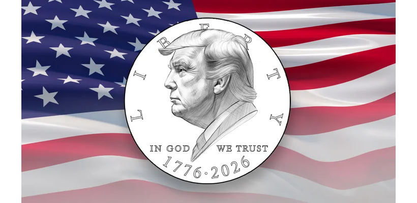 Εξετάζεται το ενδεχόμενο κοπής νομίσματος $1 με τη μορφή Τραμπ