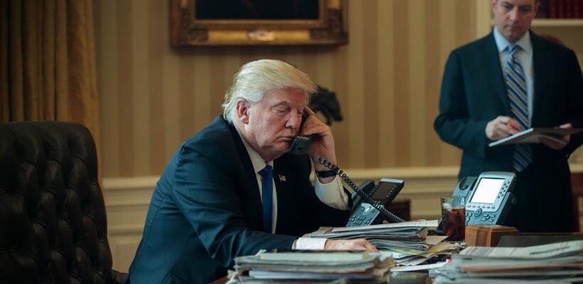 Η μυστική τηλεδιάσκεψη του Τραμπ με τους Αμερικανούς τραπεζίτες