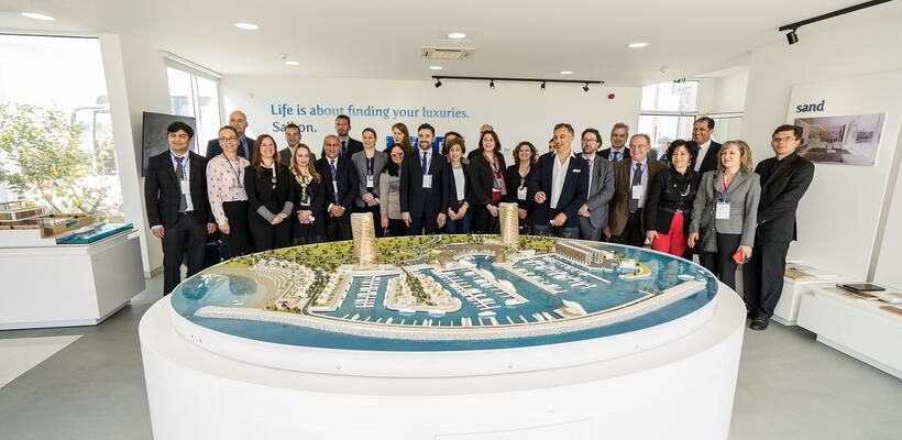 Διπλωματική αποστολή στη Μαρίνα Αγίας Νάπας