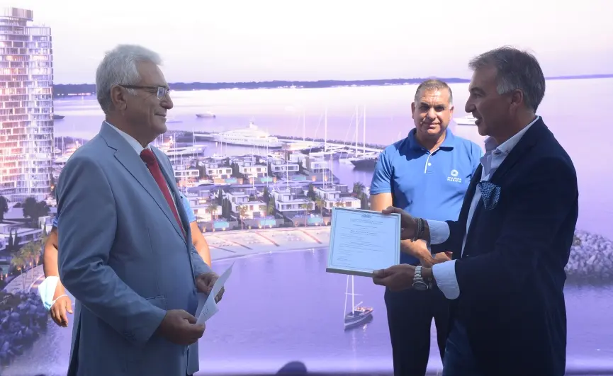 Πιστοποίηση προτύπου ISO 13687-1:2017 στη Μαρίνα Αγ. Νάπας