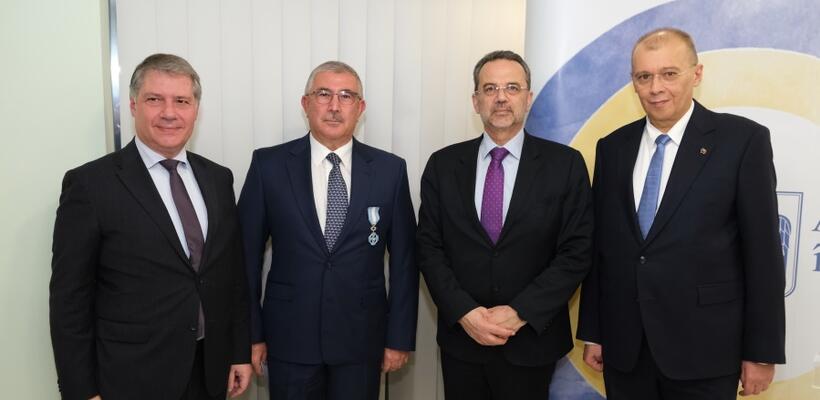 Τελετή βράβευσης κ. Μάριου Α. Κλείτου με μία από τις υψηλότερες εθνικές διακρίσεις της Ρουμανίας