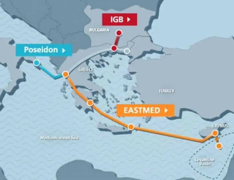 Rheinische Post: Πώς ο EastMed θα εξασφάλιζε φυσικό αέριο στην Ευρώπη