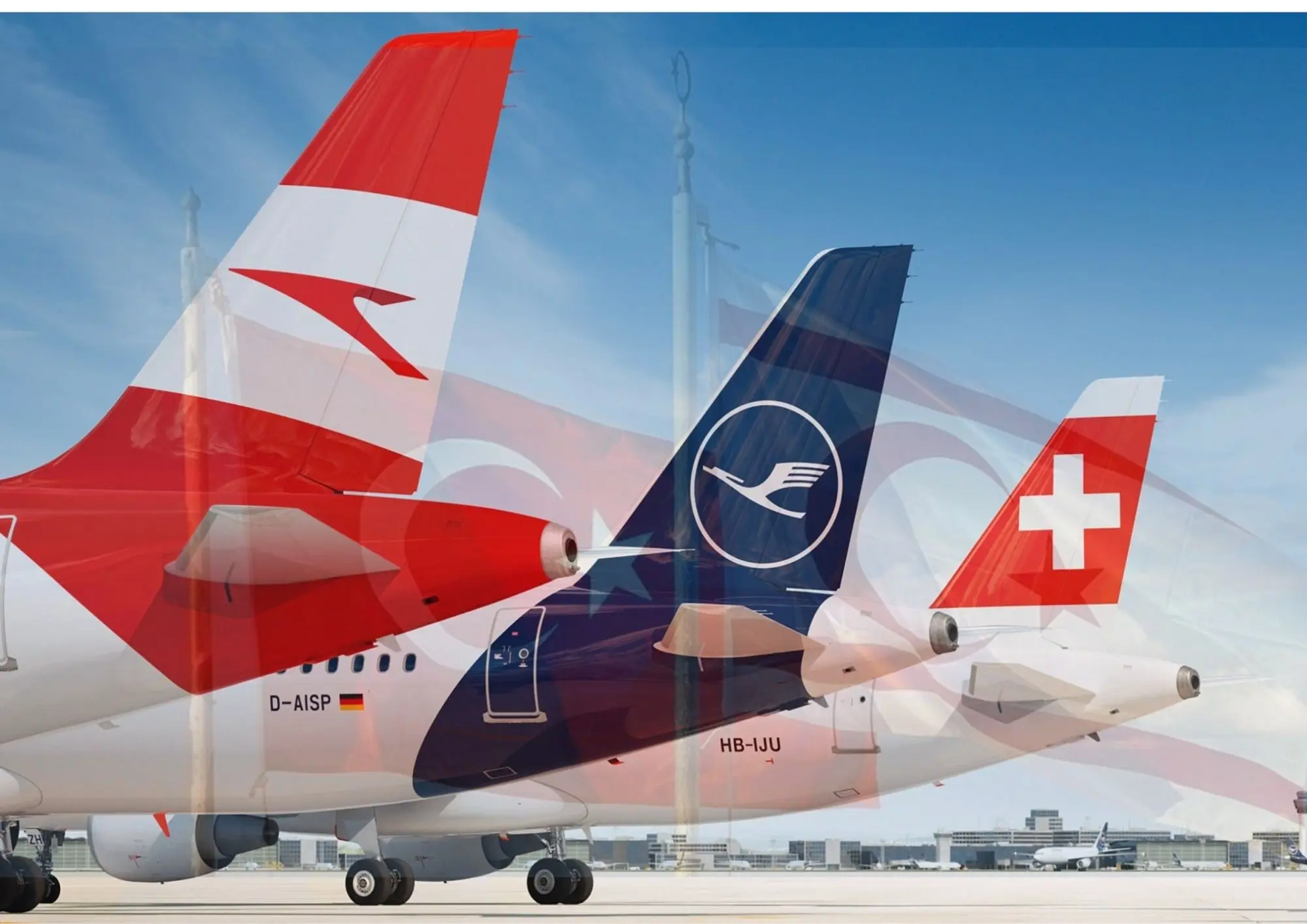 Lufthansa, Swiss και Austrian παραπέμπουν σε οδηγίες του ψευδοκράτους