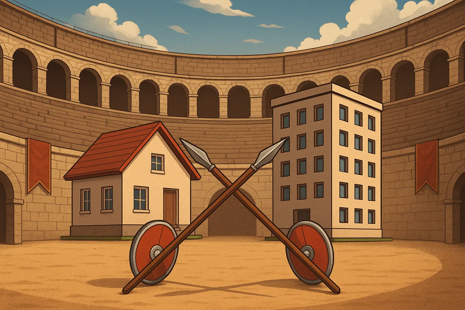 Το στεγαστικό η νέα αρένα της πολιτικής αντιπαράθεσης