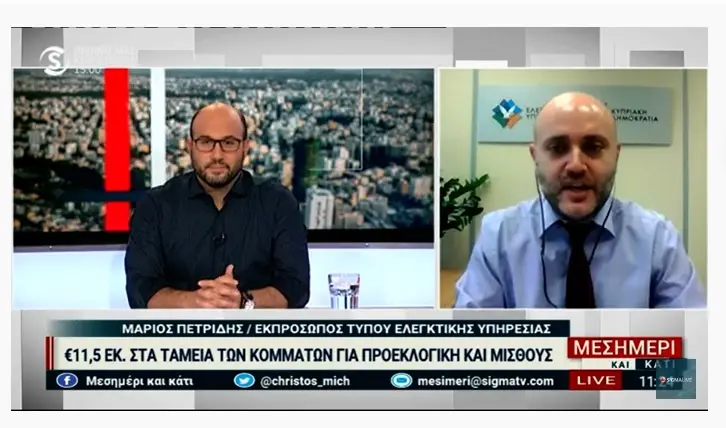 €11,5 εκατομμύρια θα μοιραστούν τα κόμματα σε χρονιά εκλογών