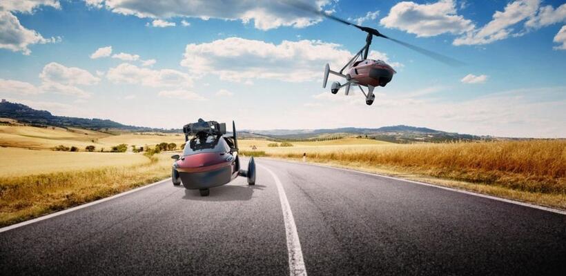 Το πρώτο αυτοκίνητο που σε 10 δευτερόλεπτα μετατρέπεται σε ελικόπτερο!