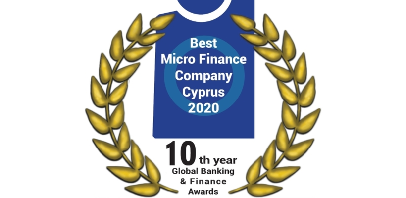 Διεθνής βράβευση της Ellinas Finance ως Best Micro Finance Company Cyprus 2020