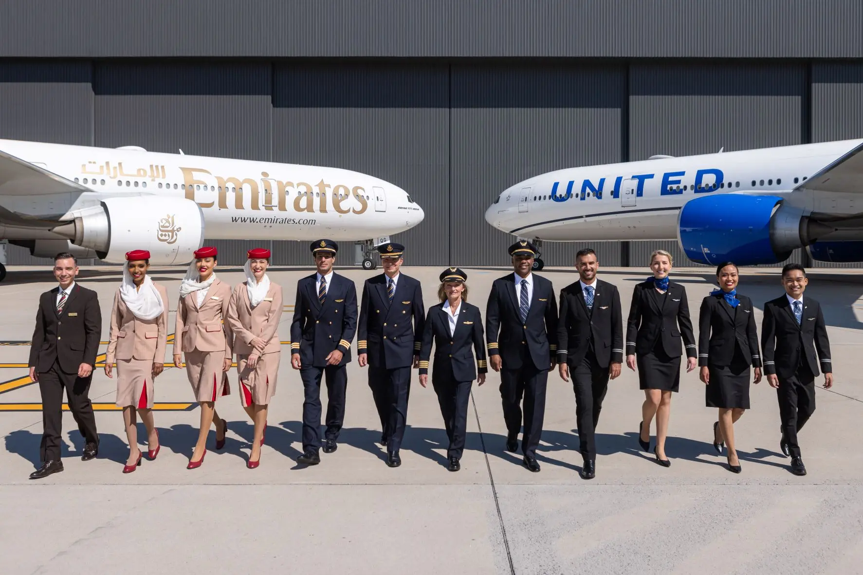 Emirates και United ενισχύουν την παρουσία τους στην παγκόσμια αγορά