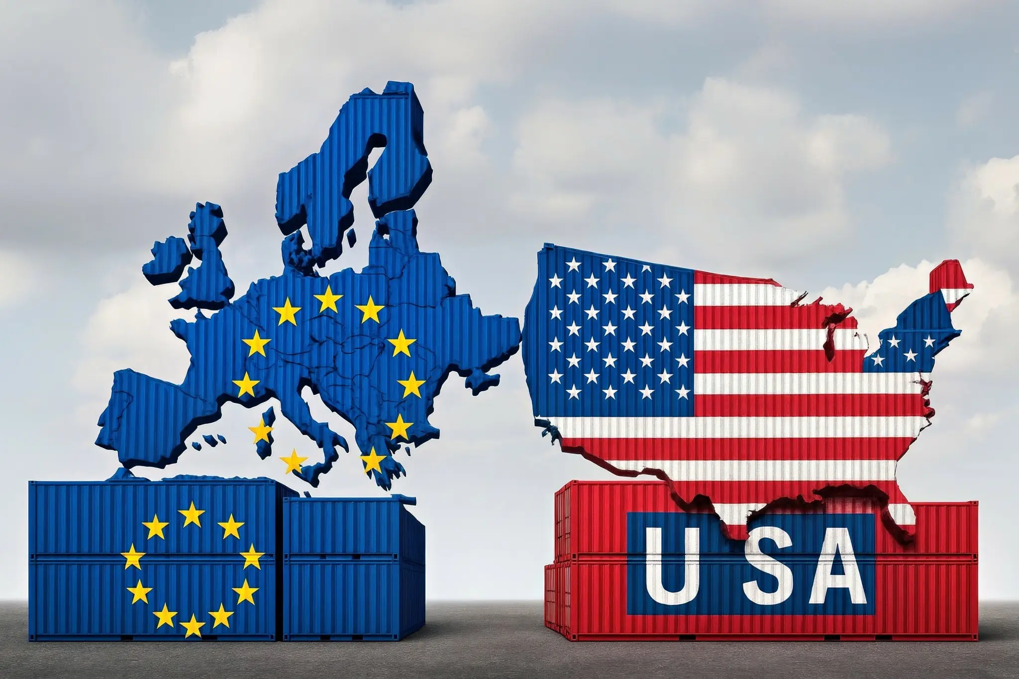 Η ΕΕ ετοιμάζει νέο σχέδιο για να εφαρμοστεί η εμπορική συμφωνία με τις ΗΠΑ