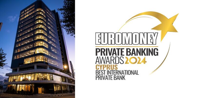 Eurobank Κύπρου: Αναδείχθηκε ως η Καλύτερη Τράπεζα στον τομέα του Private Banking