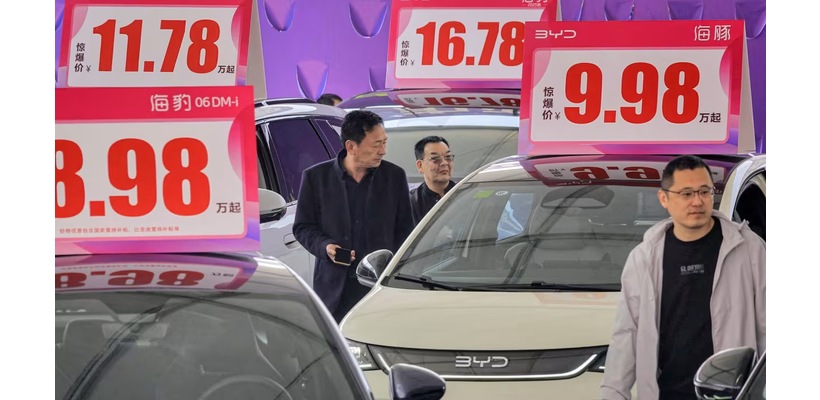 Κατρακυλούν οι μετοχές των κινεζικών αυτοκινητοβιομηχανιών – Φόβοι για πόλεμο τιμών