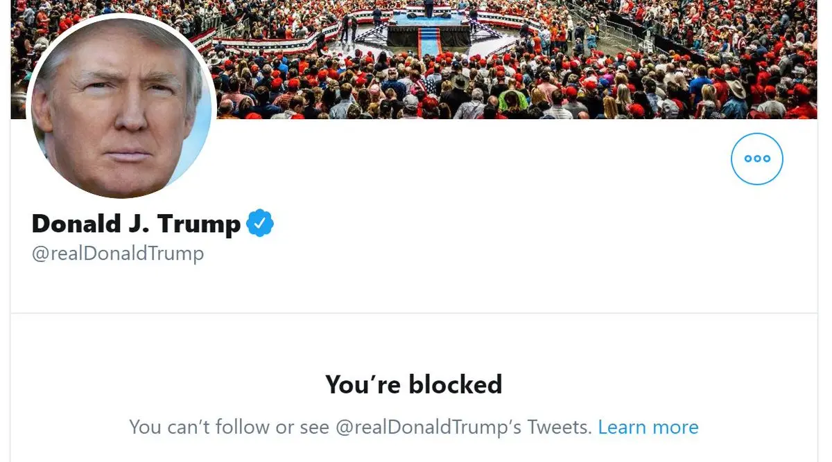 Mόνιμο μπλοκάρισμα Τραμπ από Τwitter