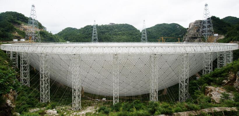 Πρεμιέρα για το μεγαλύτερο μεγαλύτερο ραδιοτηλεσκόπιο του κόσμου
