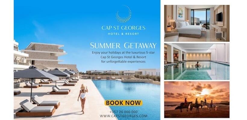 Cap St Georges Hotel & Resort: Αυτό το καλοκαίρι, ζήστε την εμπειρία που σας αξίζει!