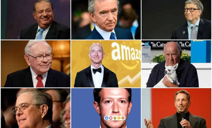 Αυτοί είναι οι πλουσιότεροι άνθρωποι στον κόσμο