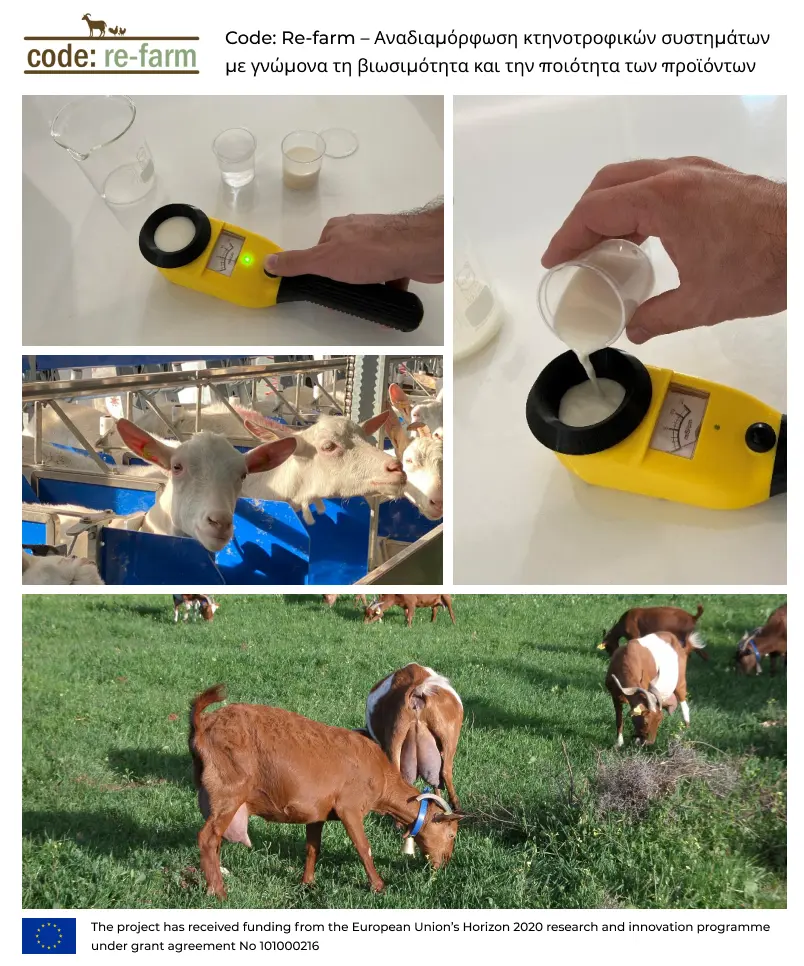 Code: Re-farm – Αναδιαμόρφωση κτηνοτροφικών συστημάτων με γνώμονα τη βιωσιμότητα και την ποιότητα των προϊόντων