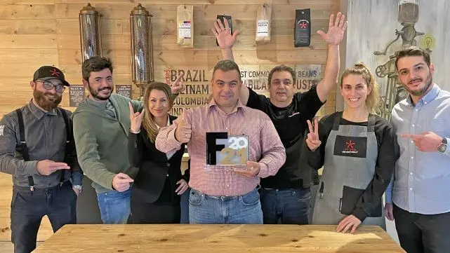 Διεθνής διάκριση για τη COFFEEHOUSE στα Franchise Awards Greece 2021