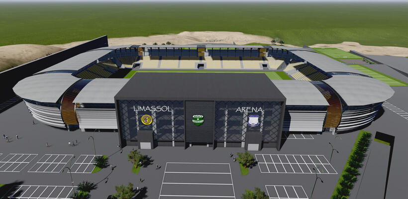 Εντός 2022 έτοιμο το νέο γήπεδο Λεμεσού 