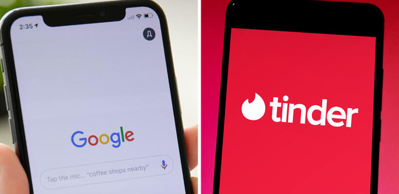 Ιρλανδία: Έρευνα σε βάρος της Google και της Tinder