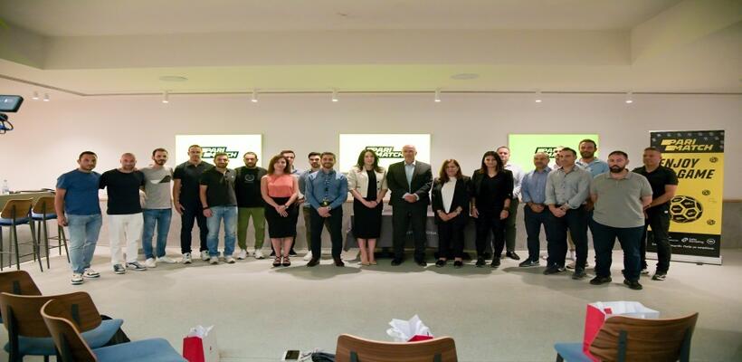 Τελετή βράβευσης προγραμμάτων επιμόρφωσης αθλητικών στελεχών από το Πανεπιστήμιο Λευκωσίας με χορηγία της Parimatch