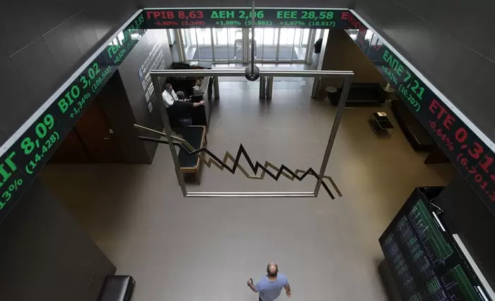 Καταγράφει πτώση το Χρηματιστήριο Αθηνών