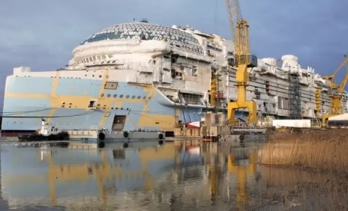 Αντίστροφη μέτρηση για το μεγαλύτερο κρουαζιερόπλοιο στον κόσμο