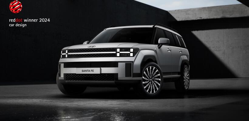 Το βραβείο Red Dot Design 2024 στο νέο Hyundai Santa Fe
