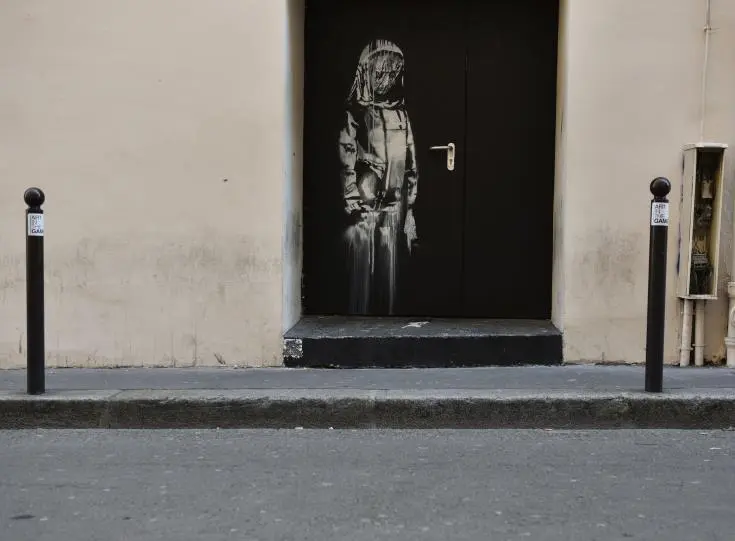 Έκλεψαν έργο τού Banksy για την τραγωδία στο Bataclan το 2015