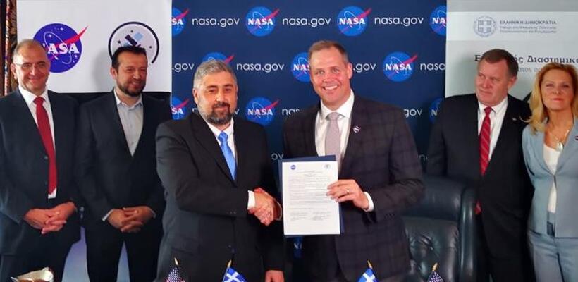 Ο  Ελληνικός Διαστημικός Οργανισμός συνεργάζεται με την NASA