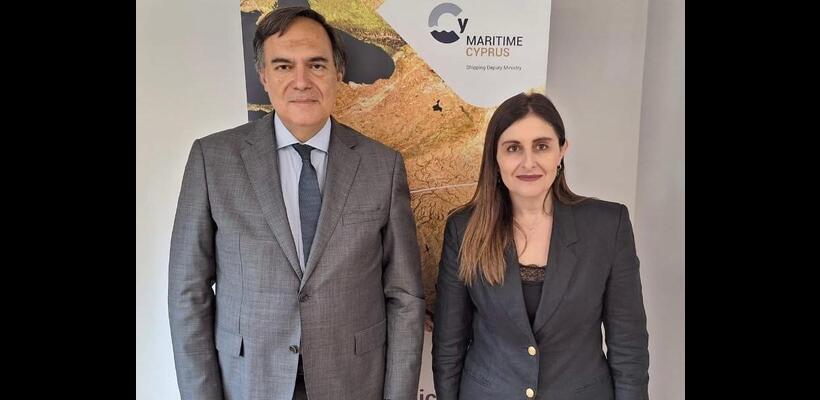 Εμβάθυνση συνεργασίας συζήτησαν Υφ. Ναυτιλίας και Πρέσβης Ελλάδας