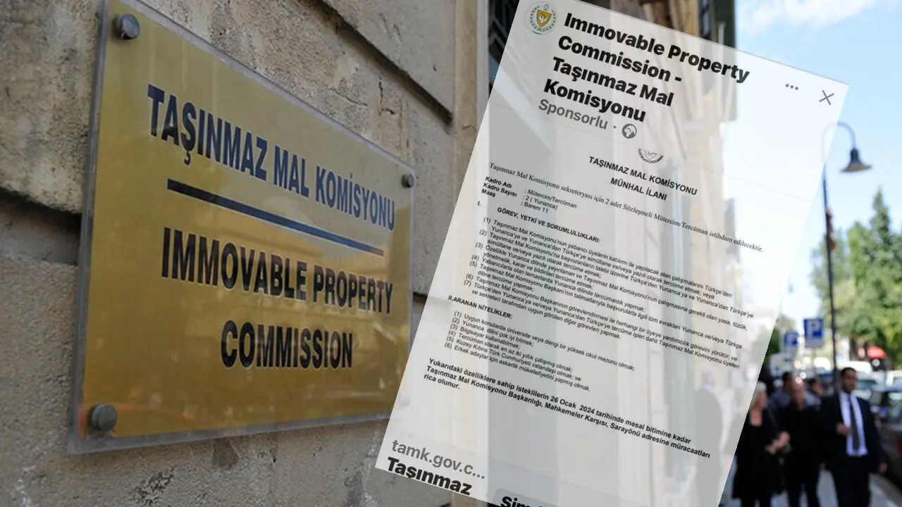 Αναζητά υπαλλήλους που να μιλούν ελληνικά η «Επιτροπή Ακίνητης Περιουσίας»