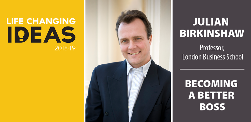 Συμβουλές για καλύτερους «ηγέτες» στο επόμενο Life Changing Ideas