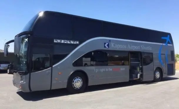 Διαφοροποίηση στα δρομολόγια από την Kapnos Airport Shuttle 