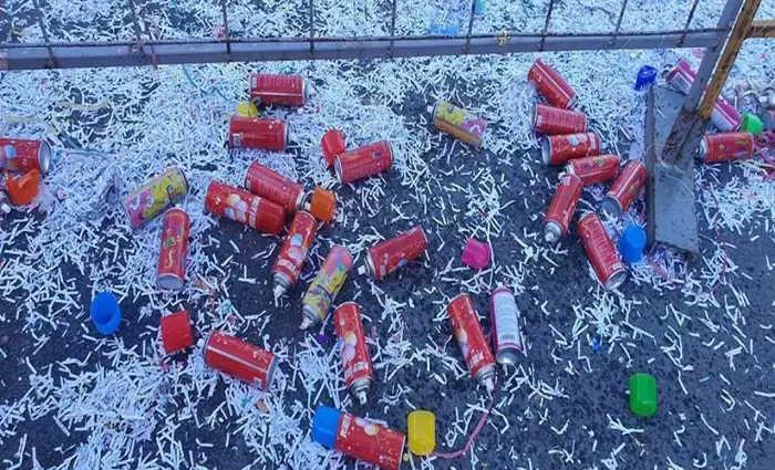 43 τόνους σκουπιδιών άφησε πίσω του το Λεμεσιανό Καρναβάλι - Πού καταλήγουν 