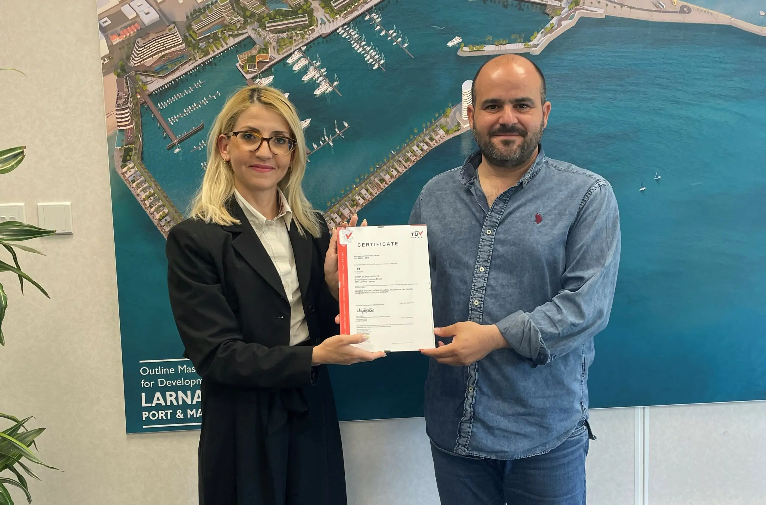 Tρία πιστοποιητικά ISO έλαβε το λιμάνι Λάρνακας
