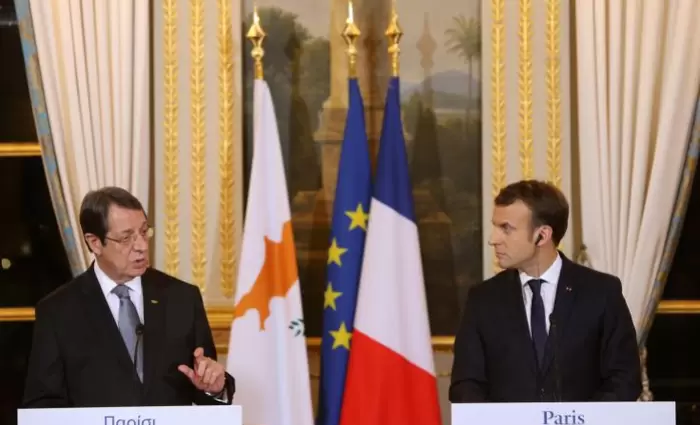 Αναστασιάδης - Μακρόν συζητούν ενέργεια και ασφάλεια